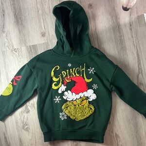 Primark Green Grinch Kids Hoodie